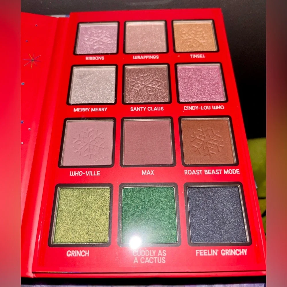Festive Grinch Makeup Bundle